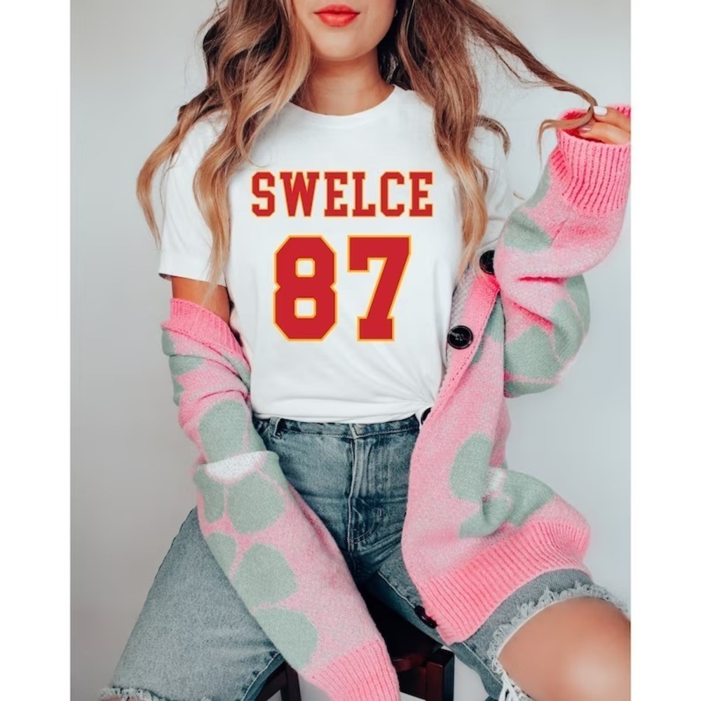Swelce Funny Taylor Inspired KC Football Shirt